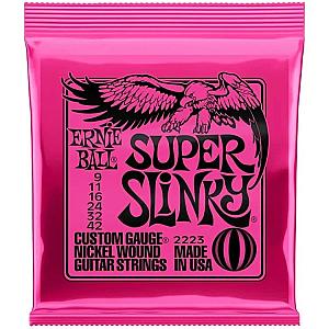 ERNIE BALL 2223 - SUPER SLINKY NICKEL WOUND Electric Guitar Strings