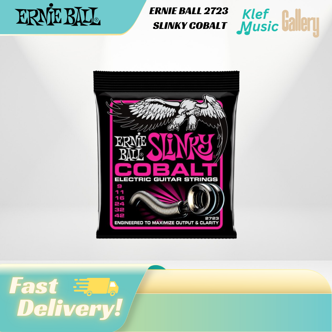 ERNIE BALL 2723 - SLINKY COBALT Electric Guitar Strings