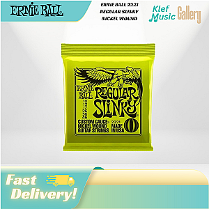 ERNIE BALL 2221 - REGULAR SLINKY NICKEL WOUND Electric Guitar Strings